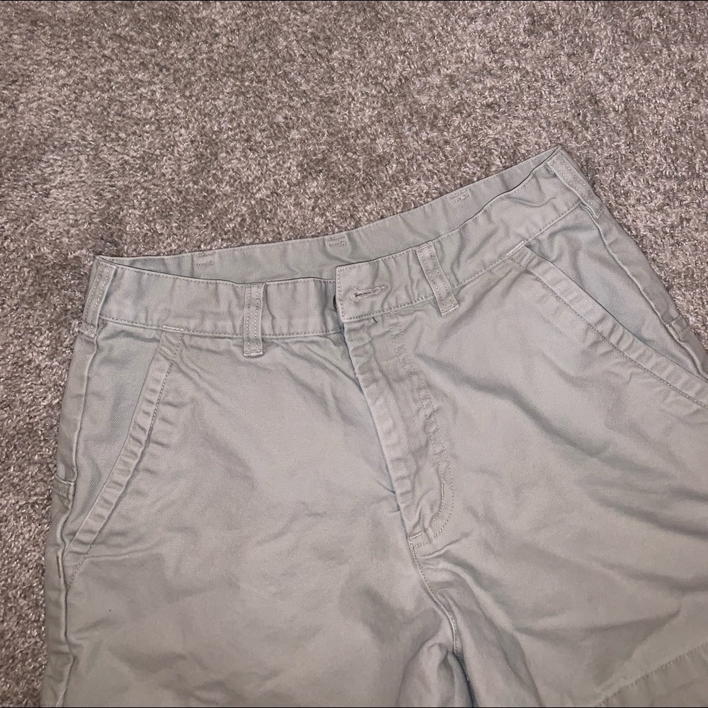 Patagonia Light Green Cargo shorts size Waist 30 - Picture 4 of 10